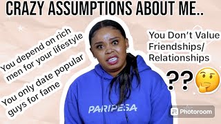 RESPONDING TO YOUR ASSUMPTIONS ABOUT ME || Do I have a sponsor?Am I dating?…🤔🤫