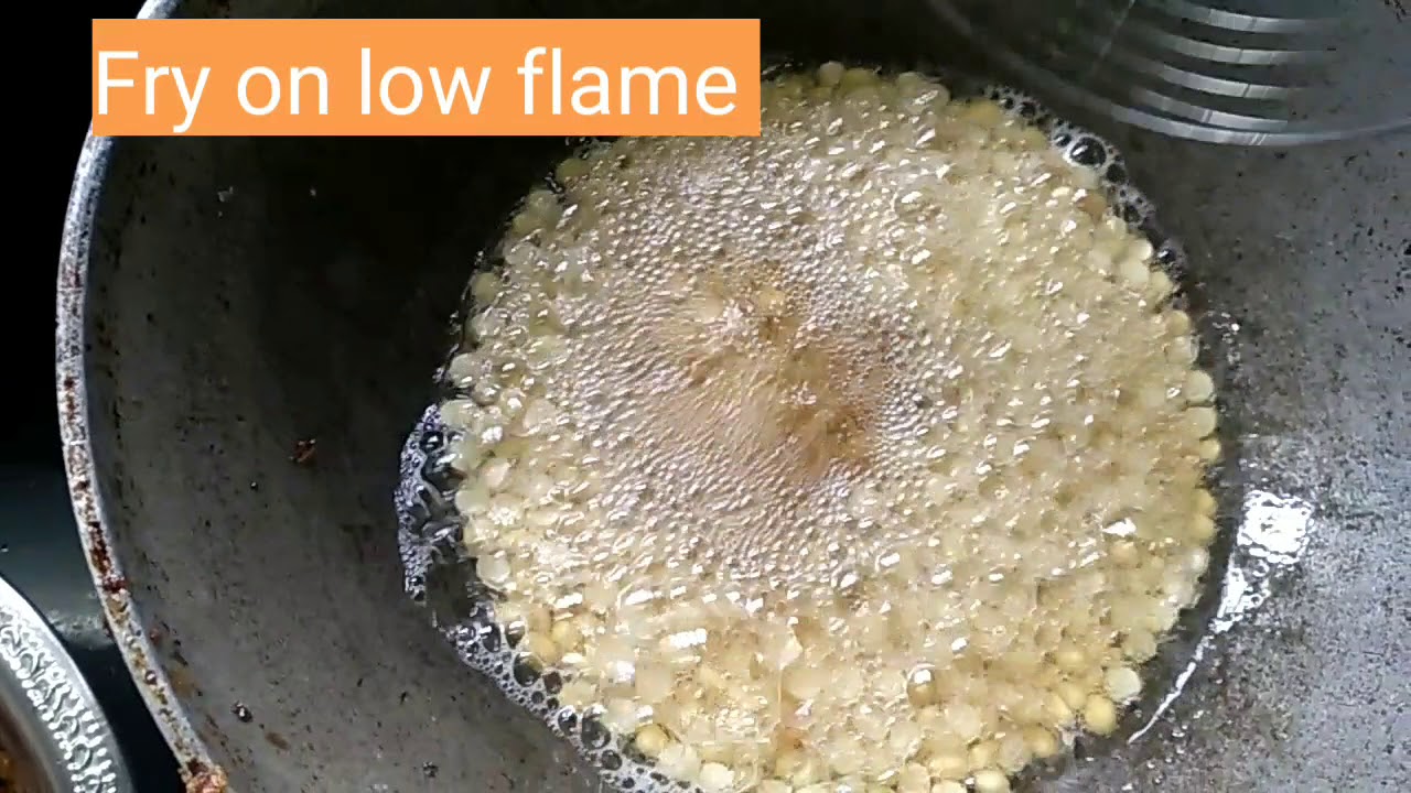 Evening time quick, crispy and tasty snack Sago, Flattened rice and