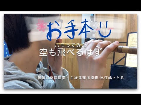 【ハモってみた】空も飛べるはず【模範演奏】