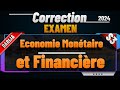 Correction examen economie montaire et financire s3 darija