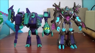 Video review of the Transformers Animated Voyager class Lugnut