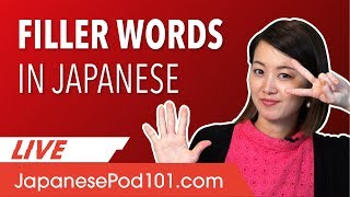 Casual Japanese Filler Words You've Gotta Learn!