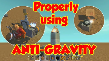 Tricks for using AntiGravity Glitches! - Scrap Mechanic