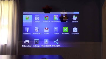 Aaxa Technologies LED Android Projector Menu Settings