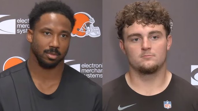 Myles Garrett and Mason Graham Press Conference | October 24th, 2025