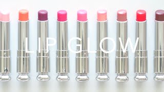 Dior Lip Glow | Balm Swatches And New Formula Comparison - Youtube