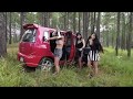 Girls changing dress in open || Girls changing dress in forest..