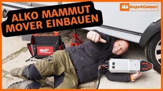 ALKO Mammut M20 Mover im Wohnwagen einbauen Elektrik anschließen ohne AutarkPaket & mit Lithium