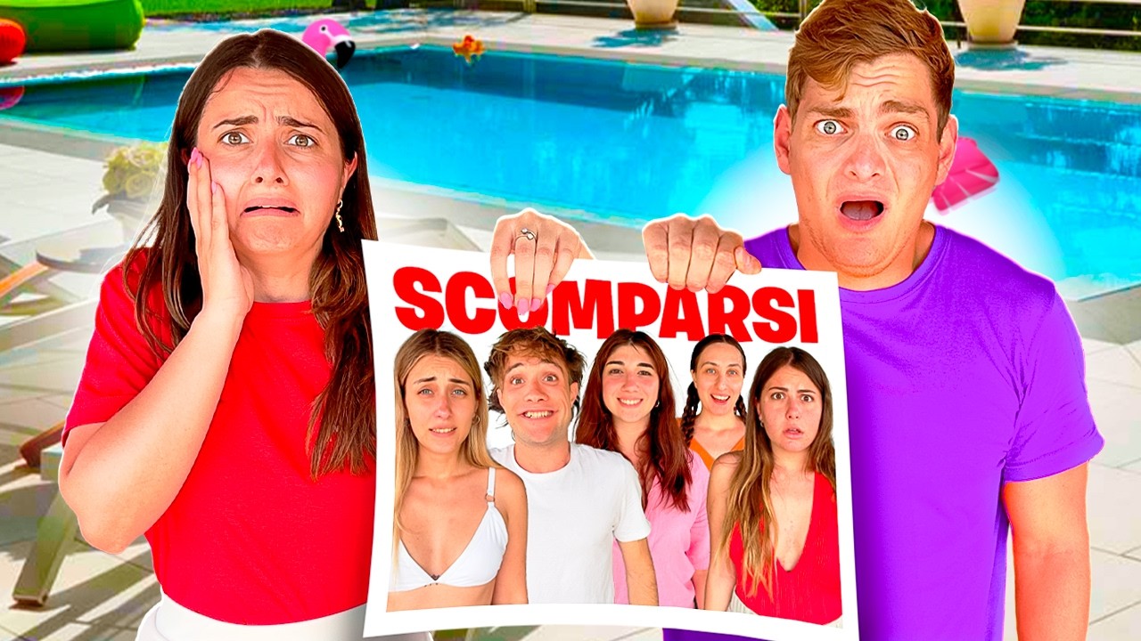 TUTTI I NOSTRI AMICI SONO SCOMPARSI IN PISCINA..!😱