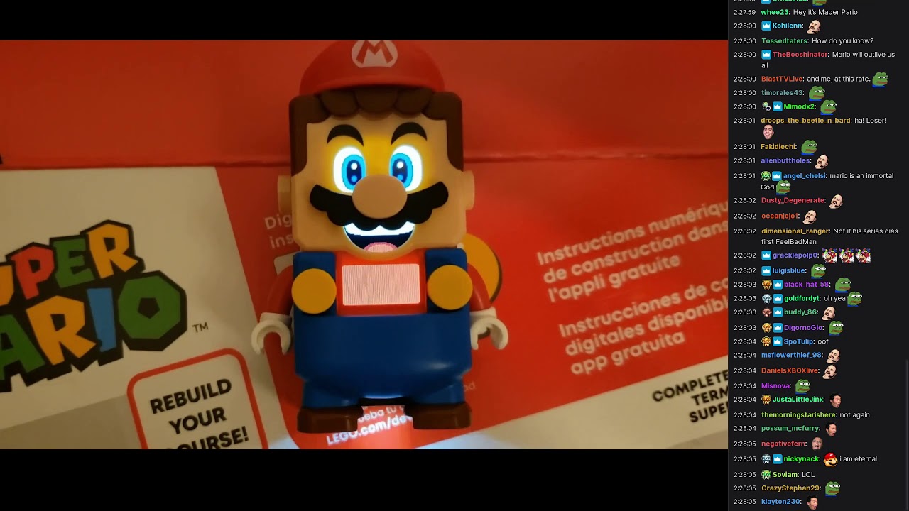 [Vinesauce] Vinny [Chat Replay] Paper Mario and the Origami King