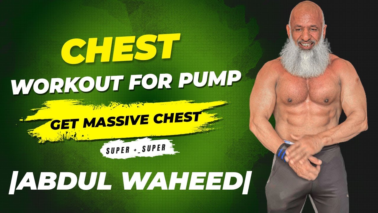 Adam Waheed Muscle Chest Workout for Pump | Get Massive Chest | |Abdul Waheed| - YouTube
