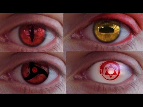 REAL LIFE Anime Eyes #10 - Anime Vision (Sharingan, Byakugan