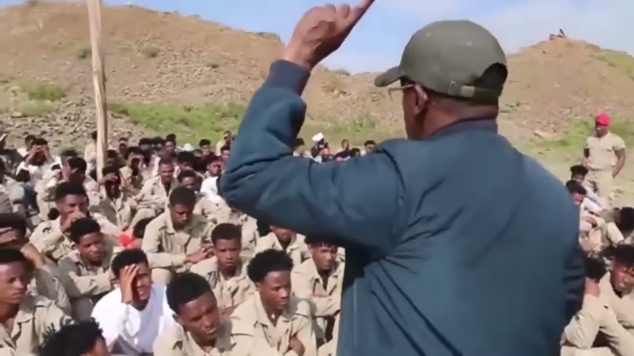 ታሪኻዊ መደረ ጀነራል ምግበይ ሃይለ | General Migbey Haile - ምስ Army 50 | ድሕሪ ሰልፊ TDF 