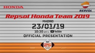 Repsol Honda Team 2019. Official Presentation