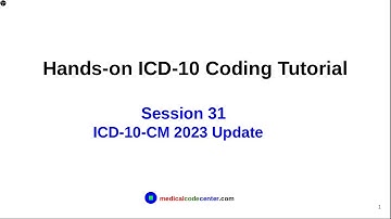 Hands-on ICD-10 Tutorial