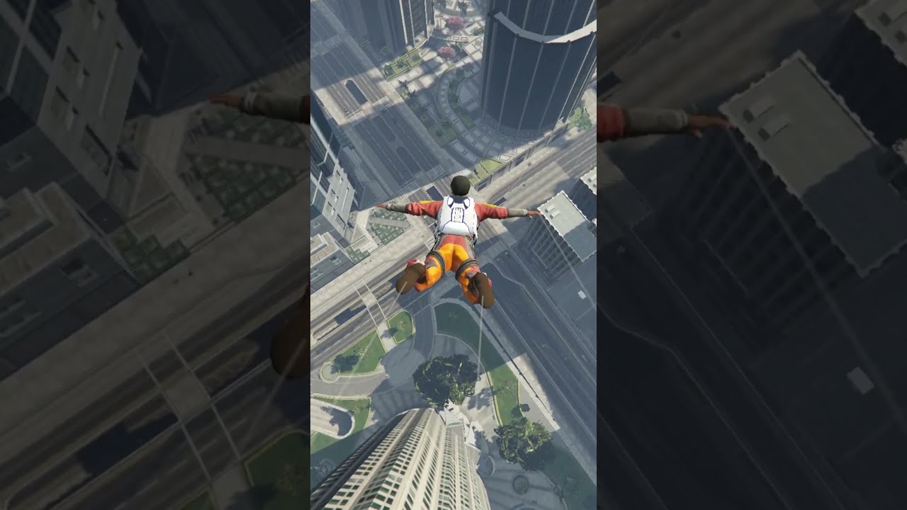 Jumping from The Highest Points in GTA games