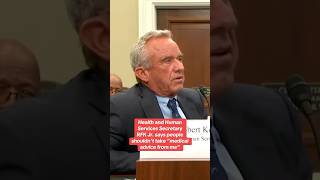 Health Secretary RFK Jr. says people shouldn't take "medical advice from me" #shorts