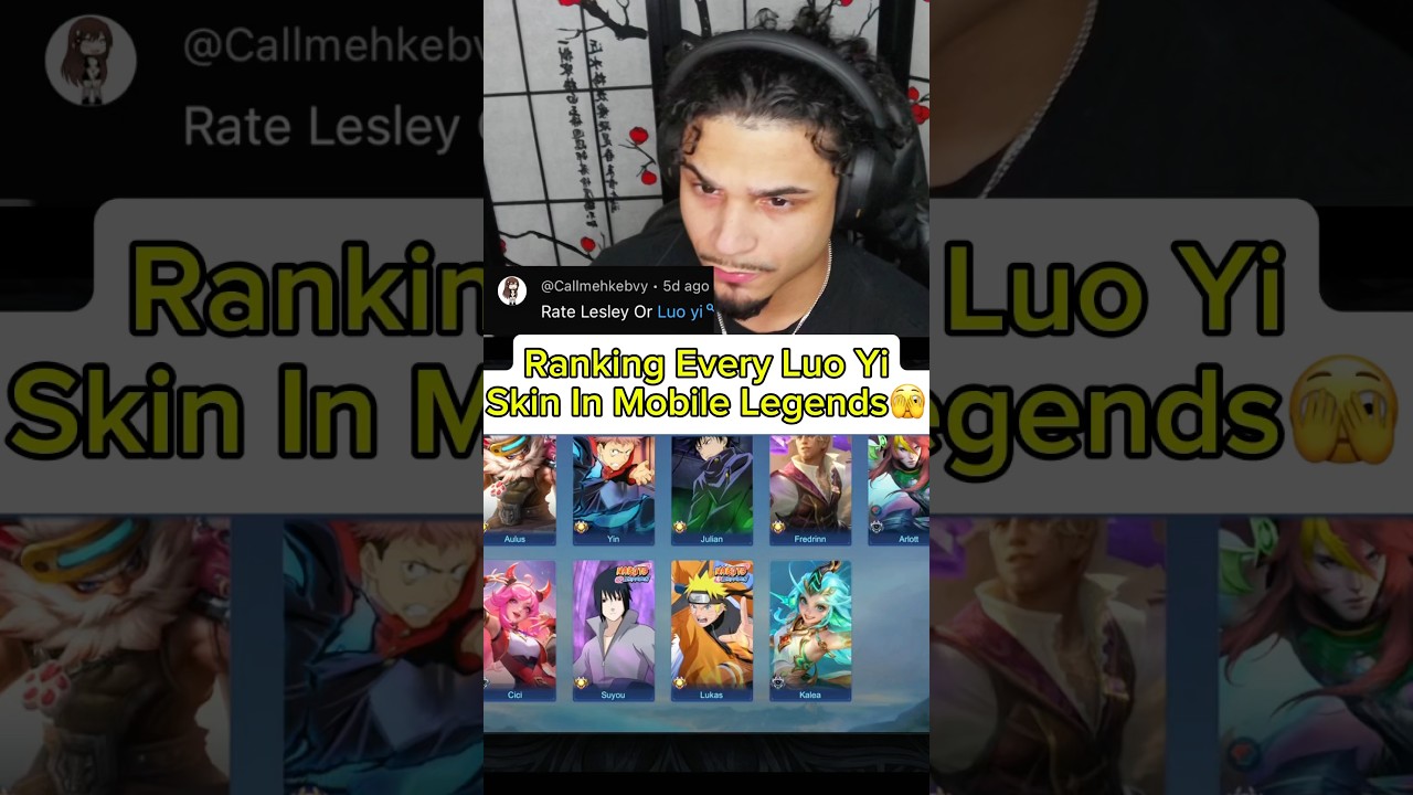 Ranking Every Luo Yi Skin In Mobile Legends🫣
