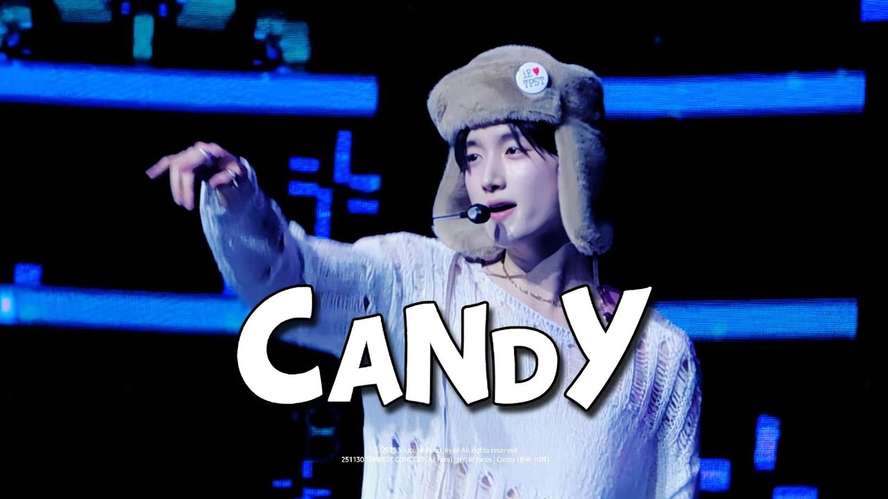 [TPST] 251130 템페스트 Candy(원곡: HOT) 혁 직캠 | HYUK focus | TEMPEST CONCERT [As I am]
