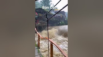 Bản Cát Cát Sapa ngày mưa bão