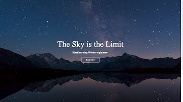 Full Screen Video Background   HTML & CSS