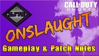 CALL OF DUTY GHOSTS: Onslaught DLC Gameplay and Patch Notes Profile
