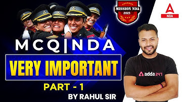 NDA 1 2023 | Most Important MCQs Of Maths for NDA 2023 Exam Preparation | NDA Maths Classes