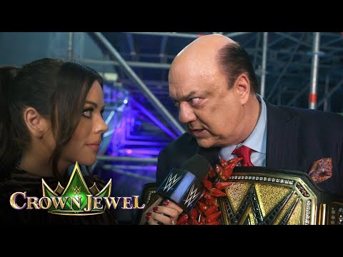 Paul Heyman says tonight was a glorious night for The Bloodline: WWE Crown Jewel 2023 exclusive