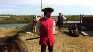 Cannon Firing Presentation - St Augustine, FL