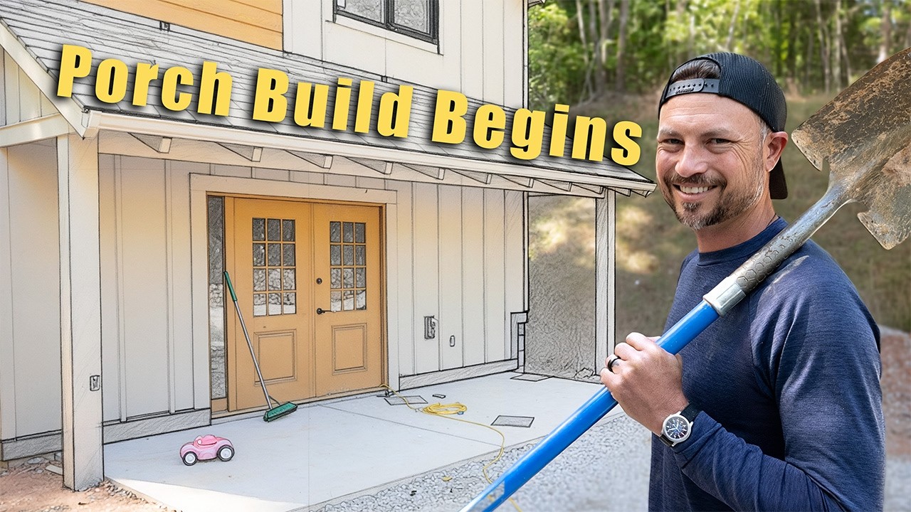 ⁣Our House Is Finally Getting a Front Porch | Mtn Home Ep.20