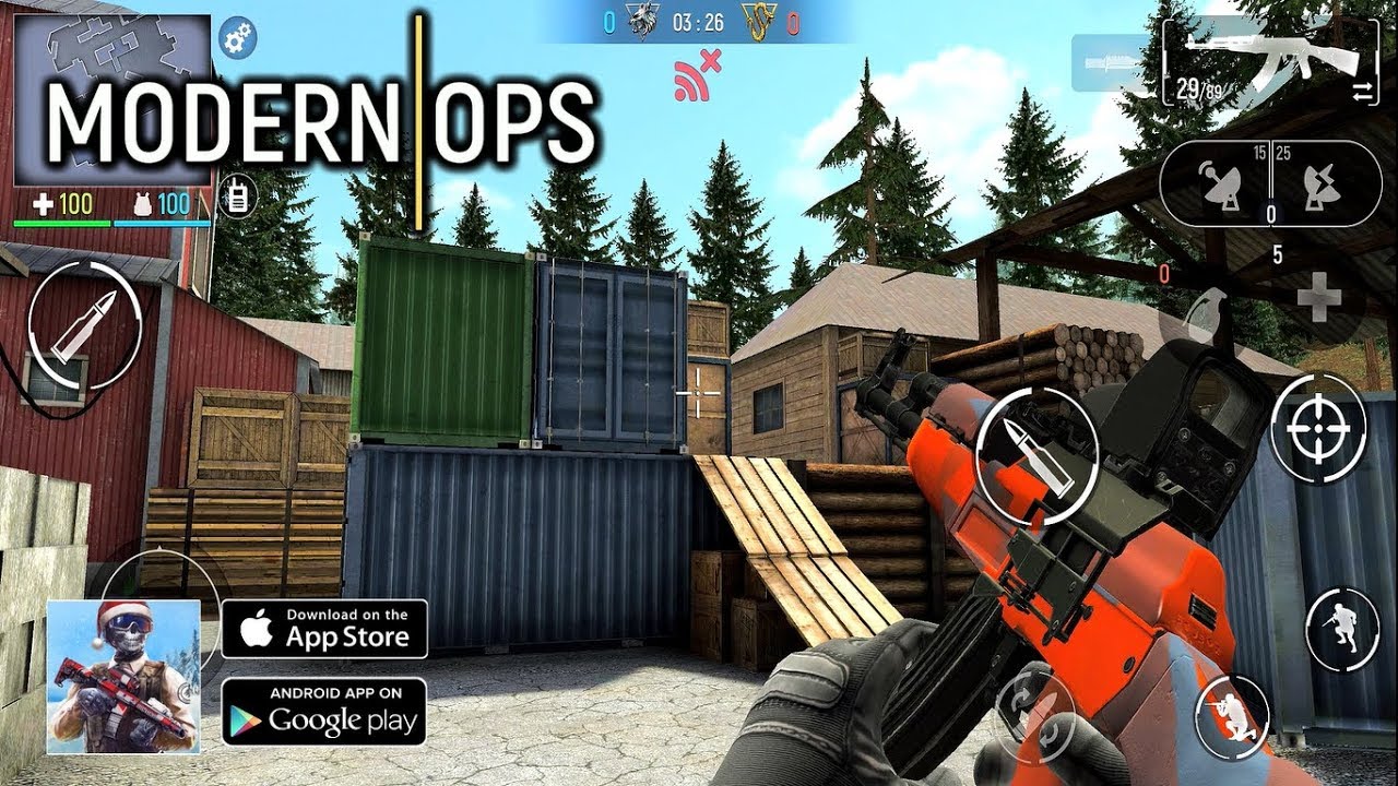 MODERN OPS ONLINE FPS GAMEPLAY (Android) HD