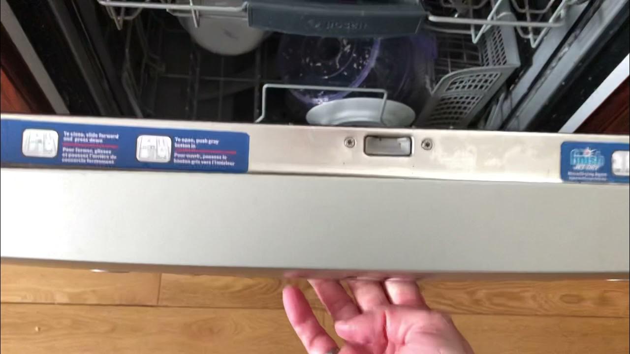 Bosch dishwasher door opens in the middle of a cycle YouTube