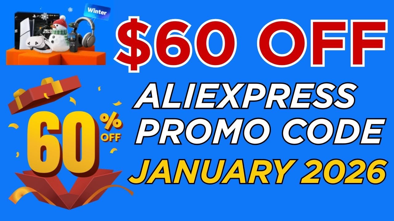 AliExpress Promo Code 2026 | Brand Day $60 OFF Deal with Working Coupon Code