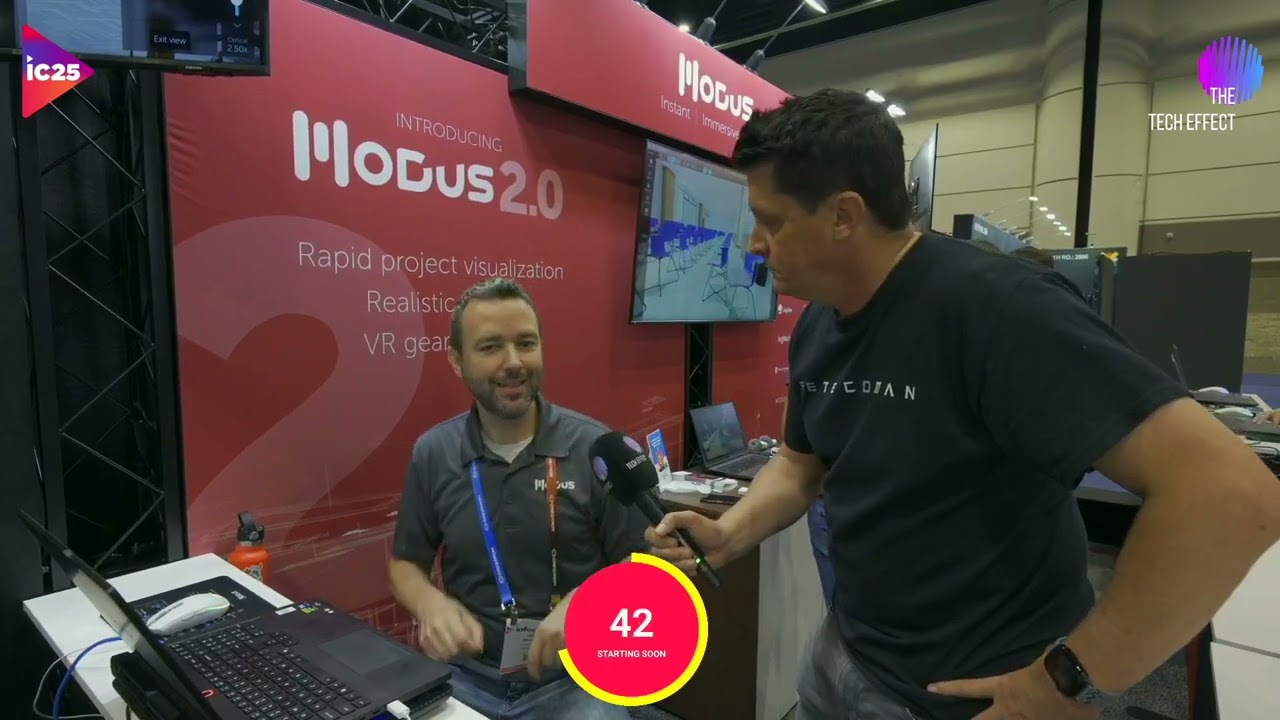 The Tech Effect: Modus VR ‘Hot Minute’ at InfoComm 2025 – Orange County Convention Center