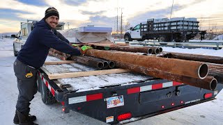 Northern Lights & Canning Pike Chowder | Fairbanks Alaska Supply Run