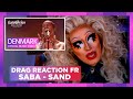 Saba  sand   danemark eurovision 2024  drag queen raction fr