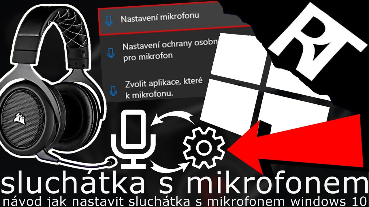 Jak nastavit sluchátka s mikrofonem Windows 10 - tutorial cz - YouTube