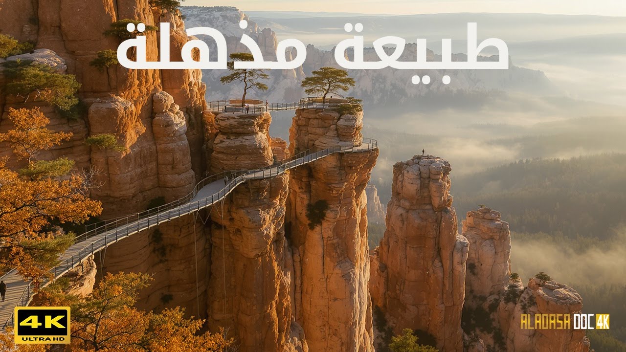 أجمل مناظر طبيعية مذهلة حول العالم  وثائقي 4K