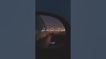 ﴿ فَدَعَا رَبَّهُ أَنِّي مَغْلُوبٌ فَانتَصِرْ﴾[ القمر: 10] القارئ فارس عباد