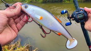 Catching BIG Pike on BIG Swimbaits in Cold Water! Winter Lure Fishing