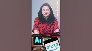 Amazon working on AI-driven overhaul for Alexa voice assistant with paid plans #shorts