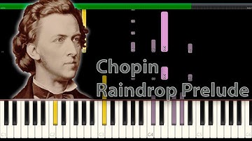 Chopin - Raindrop Prelude (Op. 28 No. 15)