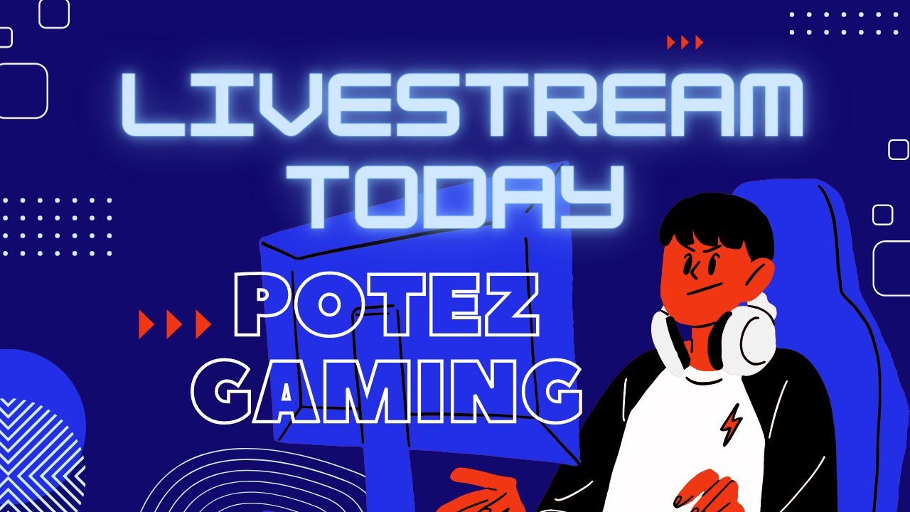 My First Livestream With Potez Gaming