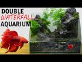 Building a DOUBLE Waterfall Paludarium!