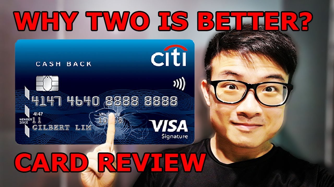 Citibank Cashback Credit Card 2020 Singapore Comparison On My Previous 