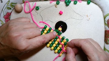 Adding Clasp to 12 bead wide Peyote bracelet