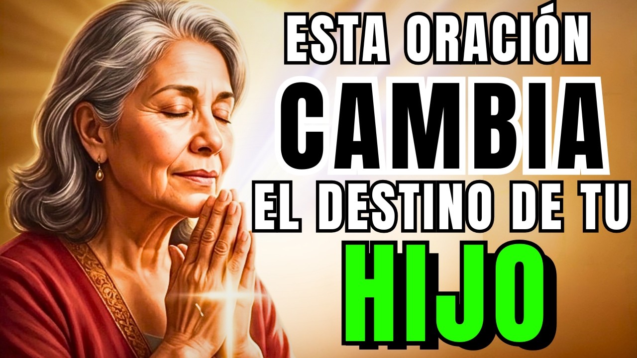 MADRE DE FE DECLARA ESTA ORACIÓN POR TUS HIJOS | HOY DIOS CAMBIA SU DESTINO