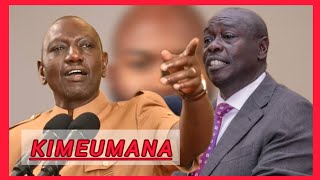 Kimeumana! Ruto-Gachagwa LATE night DISAGREEMENT in STATEHOUSE Over MILLITARY Chopper EXPOSED!!