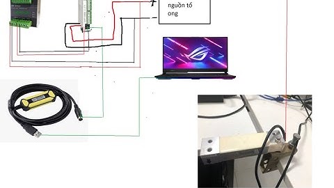 PLC delta đọc dữ liệu đầu cân