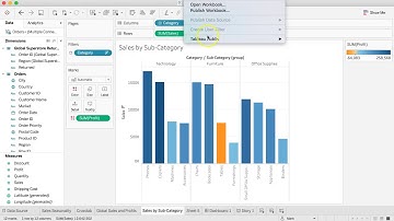Tableau Public: Live Dashboard on a Web Page